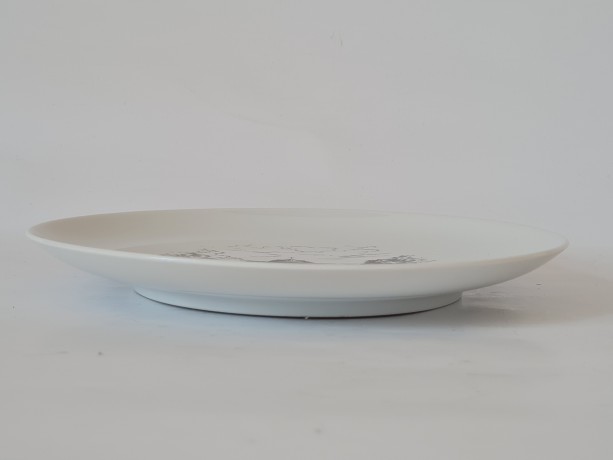 Тарелка декоративная винтажная AK Kaiser г. Брухзаль, 19.5 см, Германия, 1950-60гг.