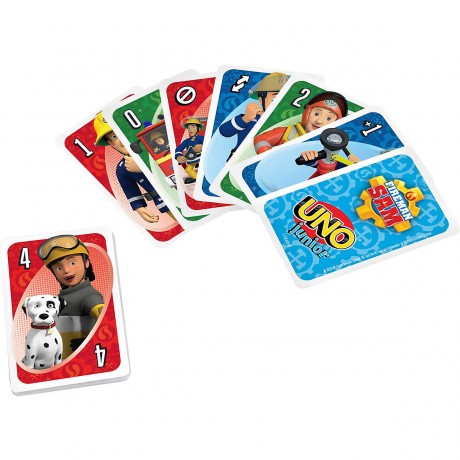 Mattel Mattel Games UNO Junior Feuerwehrmann Sam Mattel Games UNO Младший пожарный Сэм