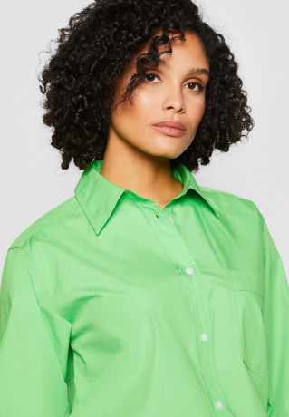Tommy Hilfiger 1985 ORG CO POPLIN Button-down blouse spring lime 1985 ORG CO POPLIN Блуза на пуговицах весенняя известь