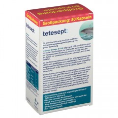 tetesept Omega-3 Lachsol 1000 80st, Омега-3 морской рыбы, 80 шт