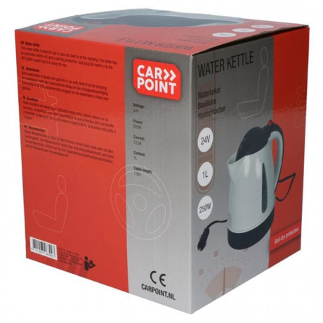 Carpoint Carpoint Wasserkocher Wasserkocher 24 V 1 L Weiss, 1 l  Чайник Carpoint Чайник 24 В 1 л белый, 1 л