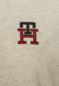 Tommy Hilfiger MONOGRAM Print T-shirt heathered oatmilk MONOGRAM Футболка с принтом овсяное молоко
