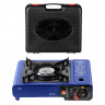 Mianova Mianova Gaskocher 1 flammig Gaskocher Campingkocher + Koffer Blau, Outdoor Grill Camping Herd Notfallkocher Gaskocher fur Gas Kartuschen Газовая плита Mianova, 1 пламя, газовая плита, походная плита + чехол, синий, уличный гриль, походная плита,