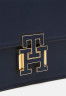 Tommy Hilfiger PUSHLOCK MINI CROSSOVER Across body bag space blue PUSHLOCK MINI CROSSOVER Сумка через плечо космический синий