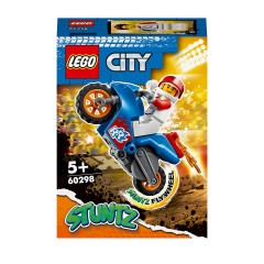 LEGO City 2er Set: 60297 Power-Stuntbike + 60298 Raketen-Stuntbike Городской набор из 2 предметов: 60297 Power Stunt Bike + 60298 Rocket Stunt Bike