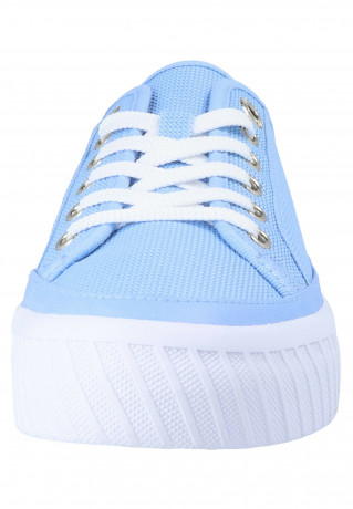 Tommy Hilfiger VULCANIZED  Trainers hellblau ВУЛКАНИЗИРОВАННЫЙ Кроссовки Светло-синий