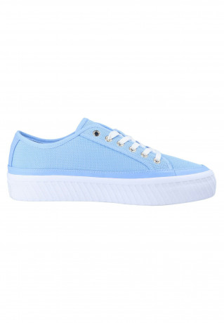 Tommy Hilfiger VULCANIZED  Trainers hellblau ВУЛКАНИЗИРОВАННЫЙ Кроссовки Светло-синий