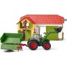 Schleich Schleich Farm World 42379 Traktor mit Anhanger Трактор Schleich Farm World 42379 с прицепом