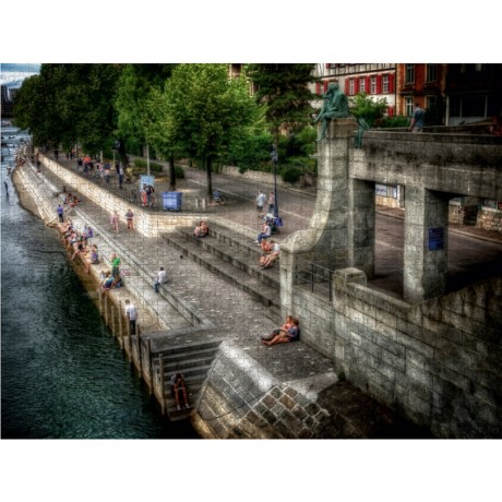 CALVENDO Puzzle CALVENDO Puzzle An den Ufern des Rheins Пазл CALVENDO Puzzle На берегу Рейна