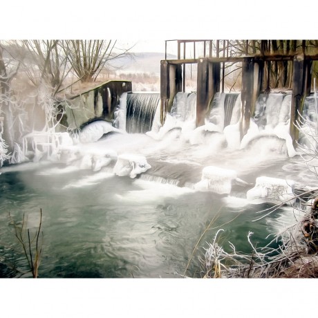 CALVENDO Puzzle CALVENDO Puzzle Staustufe an der Bever Пазл CALVENDO Puzzle Барраж на Бевере