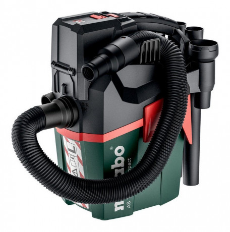 metabo metabo Absaugstation AS 18 L PC Compact Akku Sauger 18 V 6 l IPX4 Staubklasse L (60202885  Всасывающая станция Metabo AS 18 L PC Компактный аккумуляторный пылесос 18 В 6 л IPX4 класс пыли L (60202885