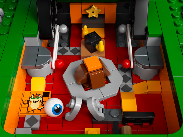 Lego Fragezeichen-Block aus Super Mario 64 Блок вопросительного знака из Super Mario 64