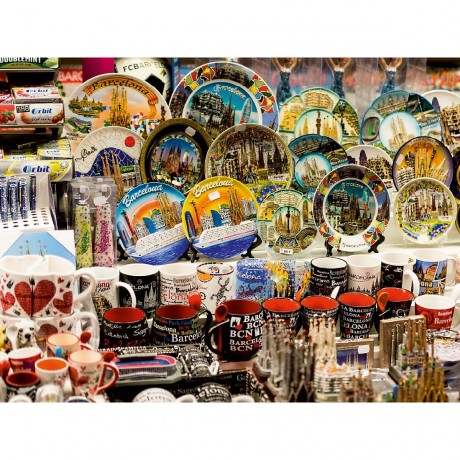 CALVENDO Puzzle CALVENDO Puzzle Touristenkitsch. Пазл CALVENDO Пазл туристический китч.
