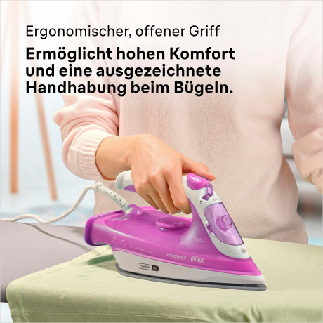 Braun Braun Dampfbugeleisen Bugeleisen Braun FI3124 PU 2400 W  Паровой утюг Braun Утюг Braun FI3124 PU 2400 Вт