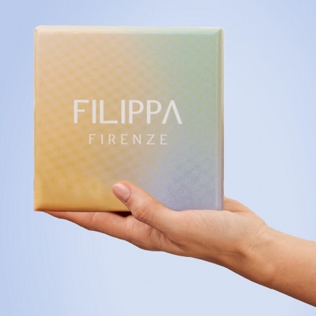 Filippa Firenze quot;Tesoroquot; Schimmernder Haarreif Gold Silber quot;Тесороquot; мерцающая золотая повязка на голову