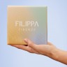 Filippa Firenze quot;Tesoroquot; Schimmernder Haarreif Gold Silber quot;Тесороquot; мерцающая золотая повязка на голову