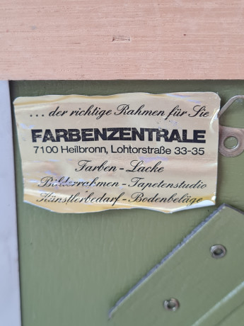 Картина винтажная "Ротенбург-об-дер-Таубер" Plonlein, 25 x 20 см, Германия, 1950-60гг.