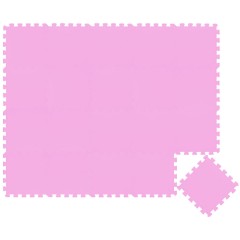 LittleTom Puzzlematte Uni Pink 20 Teile Коврик-пазл Uni Pink 20 штук