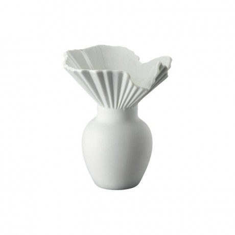 Rosenthal Rosenthal Miniaturvasen - Coloured Edition Vase Falda Sea Salt h: 10 cm Rosenthal Miniature Vases - Colored Edition Ваза Falda Sea Salt h: 10 см