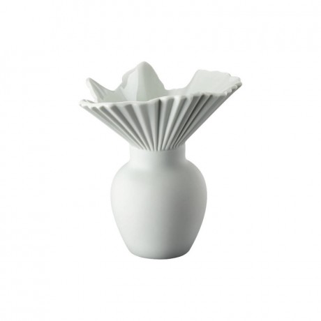 Rosenthal Rosenthal Miniaturvasen - Coloured Edition Vase Falda Sea Salt h: 10 cm Rosenthal Miniature Vases - Colored Edition Ваза Falda Sea Salt h: 10 см