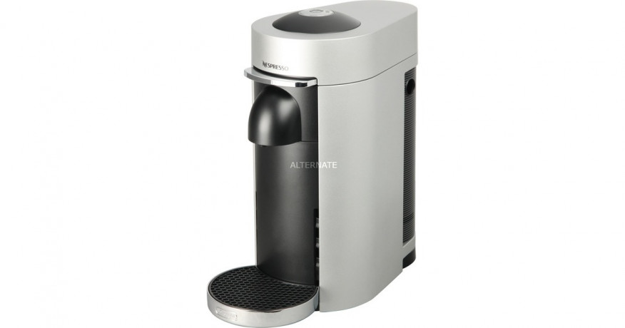 DeLonghi DeLonghi Nespresso VertuoPlus ENV 155.S, Kapselmaschine silber  silber DeLonghi Nespresso VertuoPlus ENV 155.S, капсульная машина серебристый
