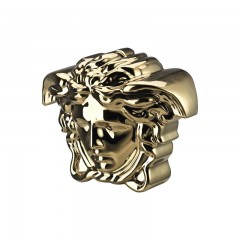 Rosenthal meets Versace Rosenthal Versace Break the bank Spardose Medusenkopf gold 18x12x14,5 cm Rosenthal Versace Копилка Break the bank Голова Медузы золото 18x12x14,5 см