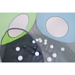 KNORR Toys Spielzelt Green-blue \/ inkl. 30 balls Игровая палатка Зелено-голубая / вкл.30 мячей