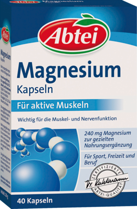 Abtei Магний Капсулы, 40 шт