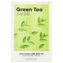 Missha Airy Fit Mask Green Tea  Маска Airy Fit с зеленым чаем