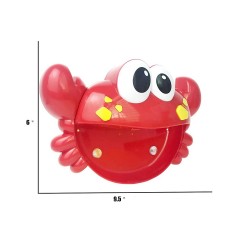 frler frler Krabbe Seifenblasenmaschine Badespielzeug Badewannenspielzeug Badespielzeug fur Kinder Frler Crab Bubble Machine Игрушки для ванной Игрушки для ванной Игрушки для ванной для детей