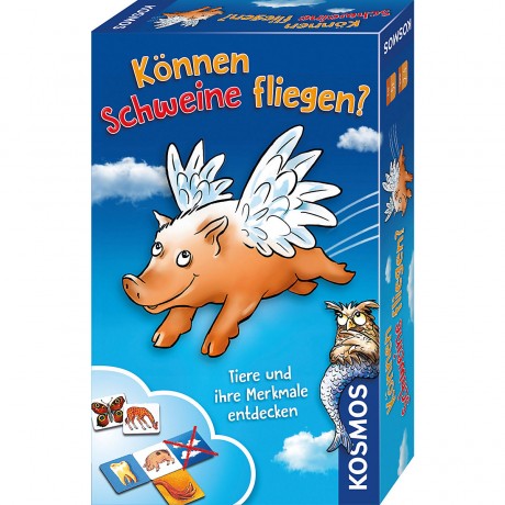 Kosmos Mitbringspiel: Konnen Schweine fliegen? Возьмите с собой игру: Могут ли свиньи летать?