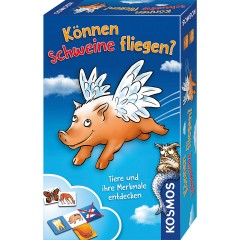 Kosmos Mitbringspiel: Konnen Schweine fliegen? Возьмите с собой игру: Могут ли свиньи летать?