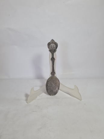 Ложка винтажная Frieling-Zinn, олово, 20.5 см, Германия, 1983 г.