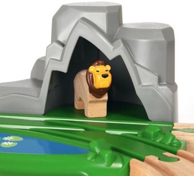 BRIO Grosses BRIO Bahn Safari Set Большой набор для сафари на поезде BRIO