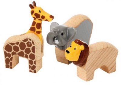 BRIO Grosses BRIO Bahn Safari Set Большой набор для сафари на поезде BRIO
