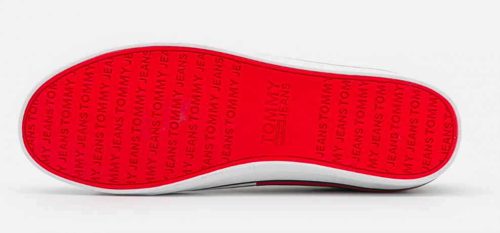 Tommy Jeans Essential Trainers Томми Джинс Женские Кеды текстильные, синие