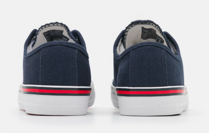 Tommy Jeans Essential Trainers Томми Джинс Женские Кеды текстильные, синие