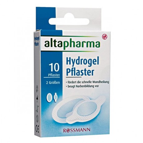 altapharma Hydrogel Pflaster Гидрогель Пластырь 10 шт.