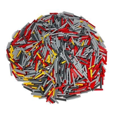 LEGO LEGO Technic Kreuzstangen gemischt - Fabrikneu Angebotspakete 250 LEGO Technic Kreuzstangen Поперечные перекладины LEGO Technic Mixed — Распродажа в новых упаковках 250 перекладин LEGO Technic