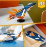 LEGO LEGO Creator 31126 Uberschalljet LEGO Creator 31126 Сверхзвуковой реактивный самолет