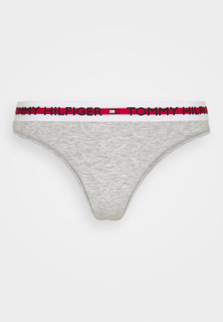 Tommy Hilfiger NATURE TECH THONG Thong mid grey heather ПРИРОДА ТЕХ ТОНГ Стринги средний серый вереск