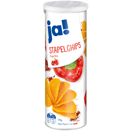 ja! Чипсы с паприкой 175г