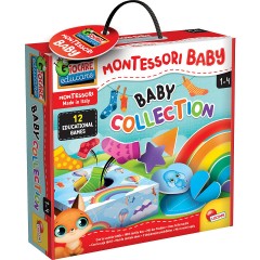 Lisciani Montessori Baby Spielsammlung inkl. Bauernhof-Puzzle Коллекция игр Монтессори для малышей