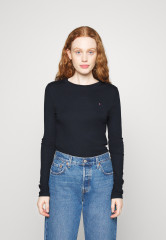 Tommy Hilfiger SLIM NEW COSY Long sleeved top desert sky SLIM NEW COSY Топ с длинными рукавами небо пустыни