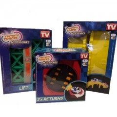 FANTASTIC TRACKS Autorennbahn Zubehor Set 2 x Brucken Набор аксессуаров для гоночной трассы 2 моста