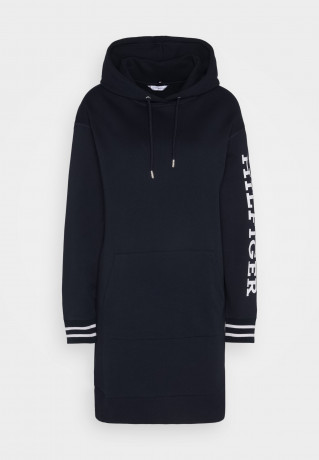 Tommy Hilfiger MONOTYPE HOOD SHORT Day dress desert sky MONOTYPE HOOD SHORT Повседневное платье небо пустыни