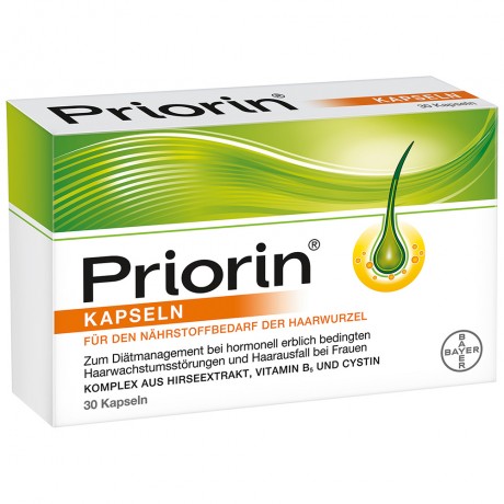 Bayer Priorin 30st, Приорин Капсулы для роста волос 30 шт