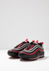 Nike Sportswear AIR MAX 97 Sneaker low black/university red/metallic silver AIR MAX 97 низкие кроссовки женские черный/университетский красный/серебристый металлик
