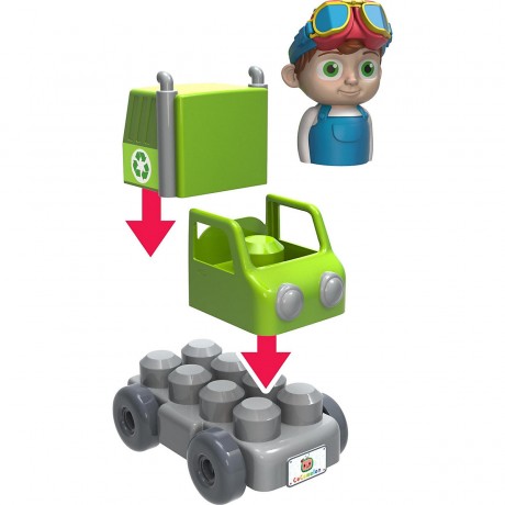 Just Play Cocomelon Build a vehicle: Tomtom im Mullwagen Кокомелон Собери машину: Томтом в мусоровозе