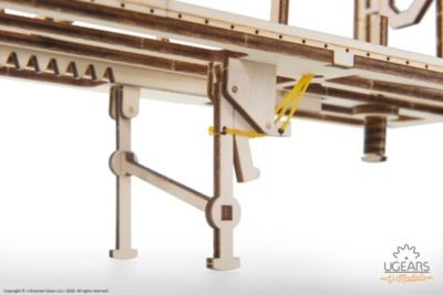 UGEARS Modellbausatz ANHANGER fur HEAVY BOY VM-03 Модельный комплект TRAILER для HEAVY BOY VM-03